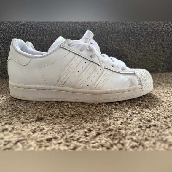 ADIDAS Superstar white sneakers Men Size US 7 - Picture 2 of 7